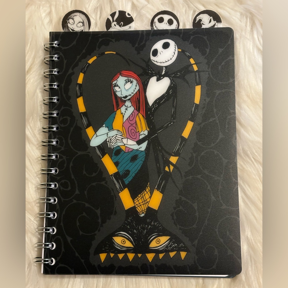 Disney Nightmare Before Christmas Jack Skellington and Friend’s Notebook
